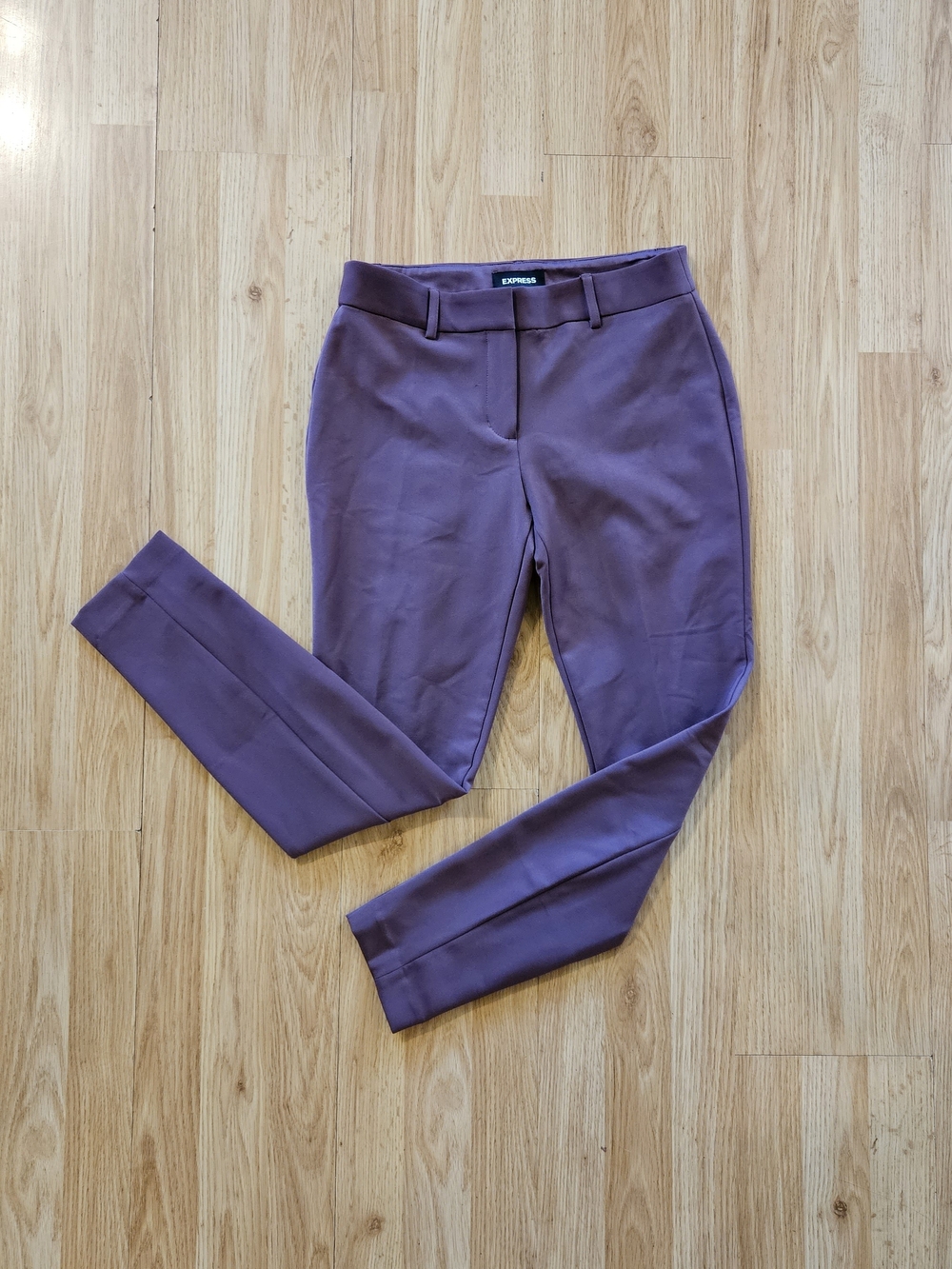 Express Women's Muave Slim Ankle Business Pants